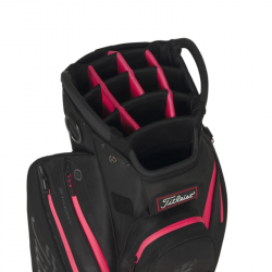 Promo Sac Chariot Titleist Cart 14 StaDry Noir/Rose