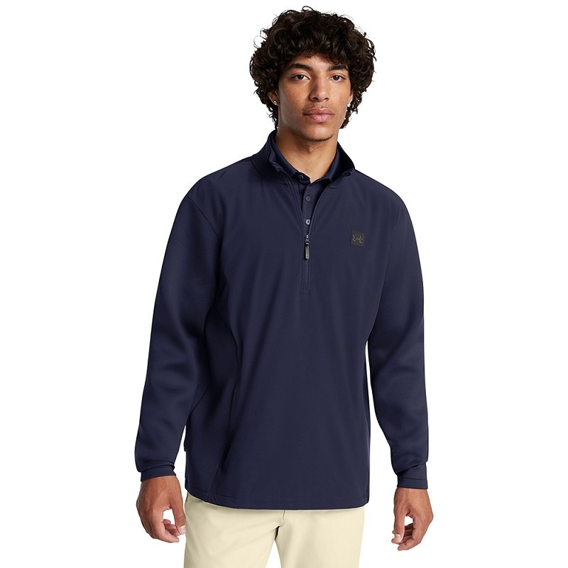 Haut Manches Longues Under Armour Drive Pro Storm Bleu Marine
