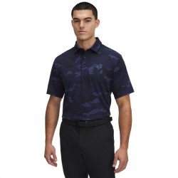 Polo Under Armour Playoff 3.0 Camouflage Bleu Marine