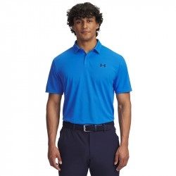 Polo Under Armour T2G Bleu