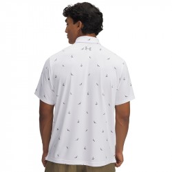 Promo Polo Under Armour Playoff 3.0 Blanc
