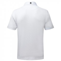 Achat Polo Footjoy Stretch Piqué Blanc