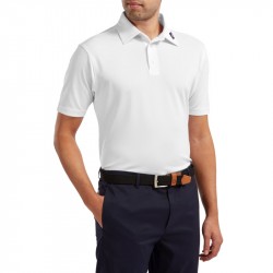 Prix Polo Footjoy Stretch Piqué Blanc