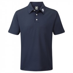 Polo Footjoy Stretch Piqué Bleu Marine