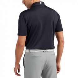Promo Polo Footjoy Stretch Piqué Bleu Marine