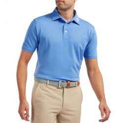 Prix Polo Footjoy Stretch Piqué Bleu Clair