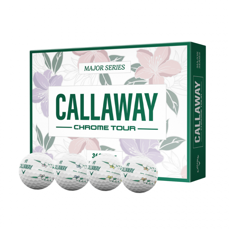 Balles Callaway Chrome Tour Major Series April x12