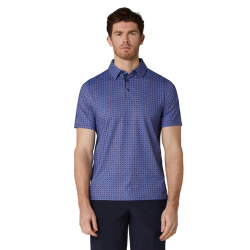 Prix Polo Callaway Club Print Bleu Marine