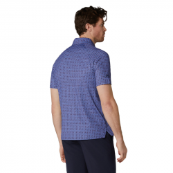 Promo Polo Callaway Club Print Bleu Marine