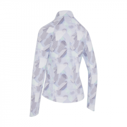 Achat Haut Manches Longues Femme Callaway Active Geo Blanc