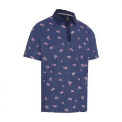 Polo Callaway Azalea Gingham Bleu Marine/Rose