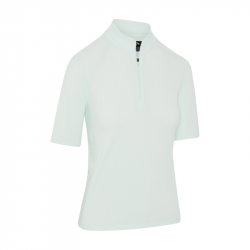 Polo Femme Callaway Rib Play Turquoise Clair