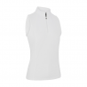 Polo Sans Manches Femme Callaway Rib Play Blanc