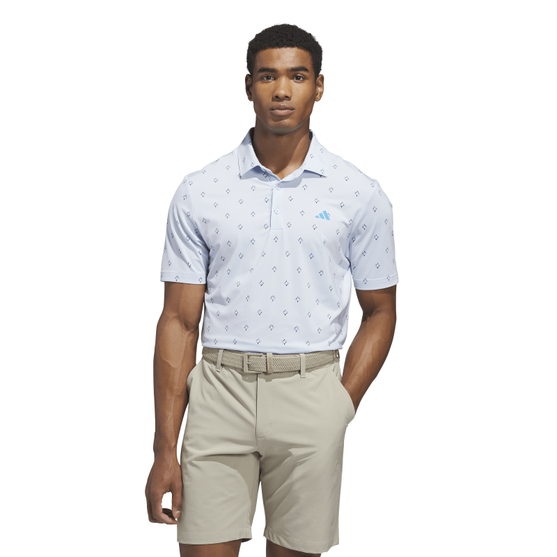 Polo Adidas Ultimate365 Climacool Bleu Clair