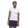 Polo Femme Adidas Climacool Ultimate365+ Grid Blanc