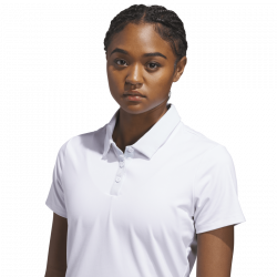 Promo Polo Femme Adidas Climacool Ultimate365+ Grid Blanc