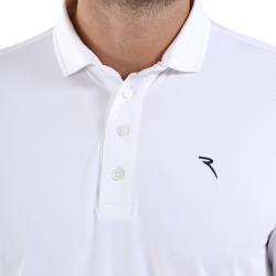 Promo Polo Manches Longues Chervo Attiva Blanc
