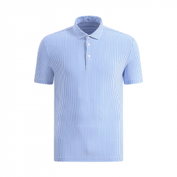 Polo Chervo Armas Bleu Ciel/Blanc