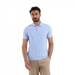 Achat Polo Chervo Armas Bleu Ciel/Blanc