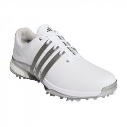 Promo Chaussure Adidas Tour360 24 Boost Blanc/Gris