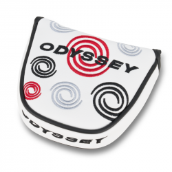 Couvre Putter Odyssey Swirl Maillet Blanc