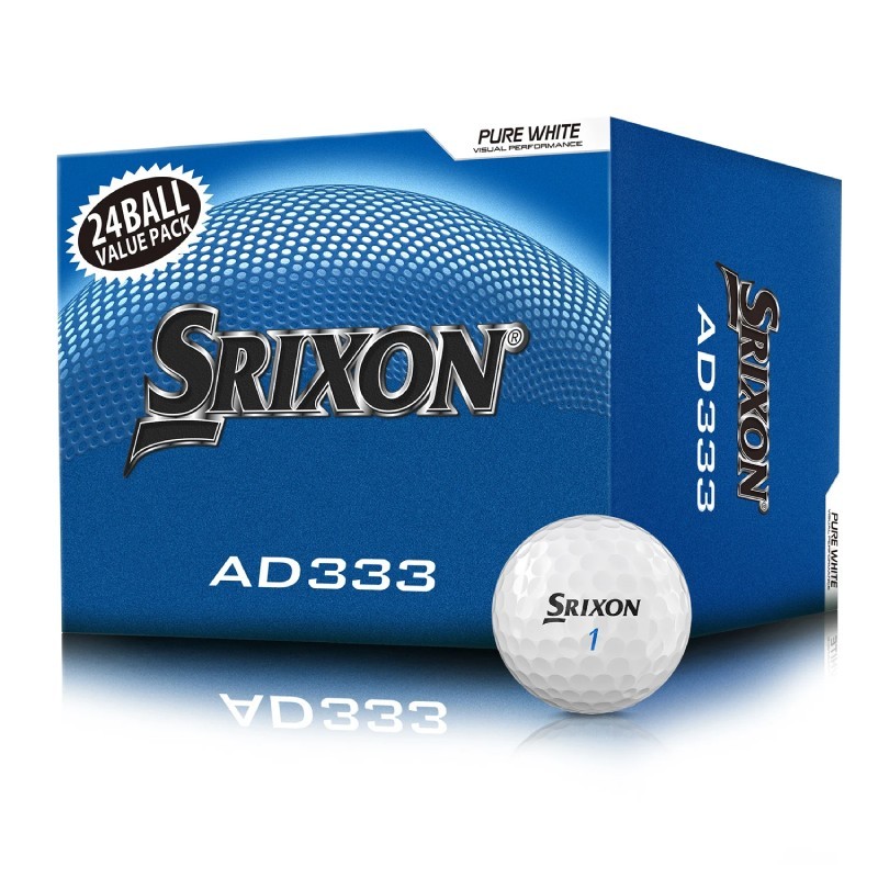 Balles Srixon AD333 Blanc x24