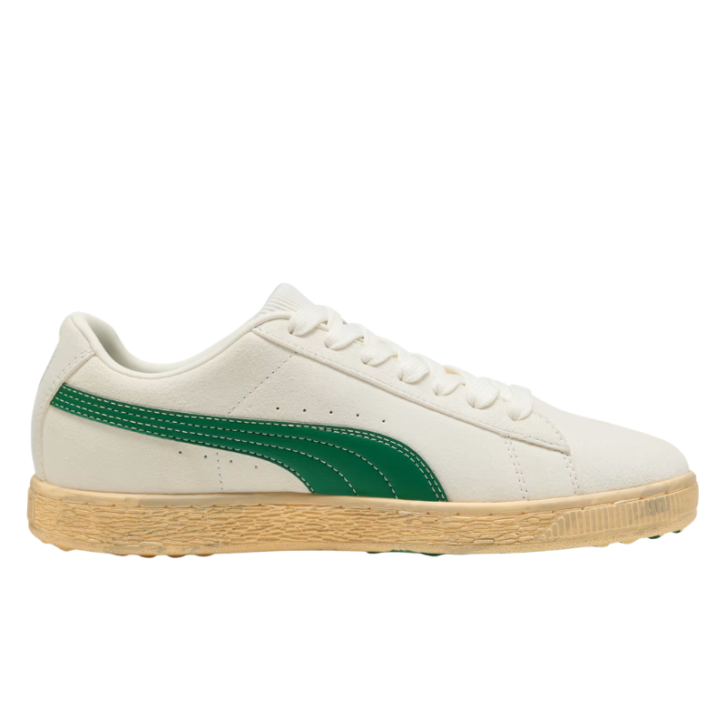 Chaussure Puma Suede Blanc/Vert