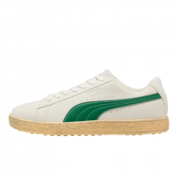Achat Chaussure Puma Suede Blanc/Vert