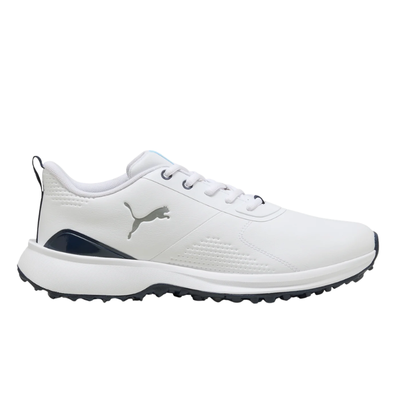 Chaussure Puma Fusion Grip 6 EVO Blanc/Bleu Marine