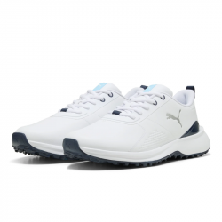 Prix Chaussure Puma Fusion Grip 6 EVO Blanc/Bleu Marine