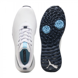 Promo Chaussure Puma Fusion Grip 6 EVO Blanc/Bleu Marine