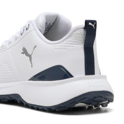 Vente Chaussure Puma Fusion Grip 6 EVO Blanc/Bleu Marine
