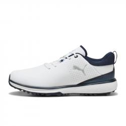 Achat Chaussure Puma Fusion Grip ST Blanc/Bleu Marine