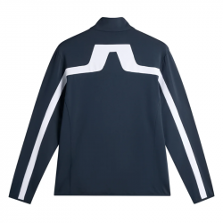 Promo Haut Manches Longues J.Lindeberg Mid Layer Bleu Marine