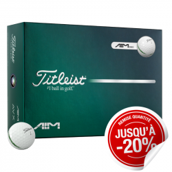 Balles Titleist AVX AIM 360 Blanc x12
