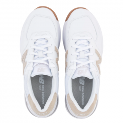 Promo Chaussure Femme New Balance 574 Greens v2 Blanc