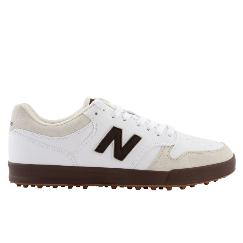 Chaussure New Balance 480 Golf SL Blanc/Marron