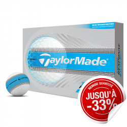 Balles TaylorMade Tour Response Stripe Bleu x12