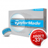 Balles TaylorMade Tour Response Stripe Bleu x12