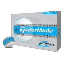 Achat Balles TaylorMade Tour Response Stripe Bleu x12
