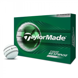 Achat Balles TaylorMade Tour Response Stripe Blanc x12