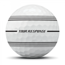 Prix Balles TaylorMade Tour Response Stripe Blanc x12
