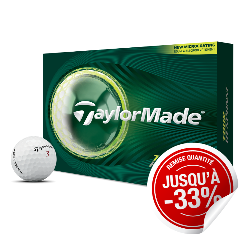 Balles TaylorMade Tour Response Blanc x12