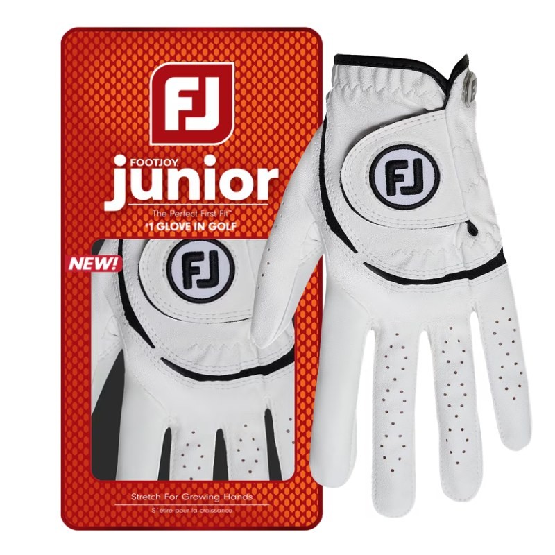 Gant Enfant Footjoy Junior Blanc/Noir