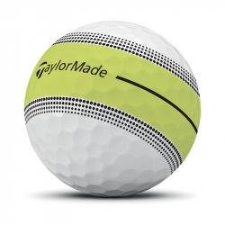 Prix Balles TaylorMade Tour Response Stripe Jaune x12