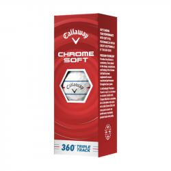Balles Callaway Chrome Soft Triple Track 360 x12 Blanc pas cher