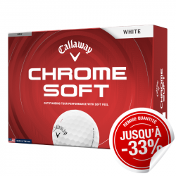 Balles Callaway Chrome Soft x12