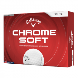 Achat Balles Callaway Chrome Soft x12