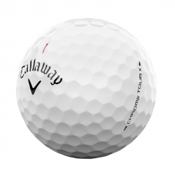 Promo Balles Callaway Chrome Tour X Blanc x12