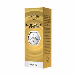 Balles Callaway Chrome Tour Blanc x12 pas cher